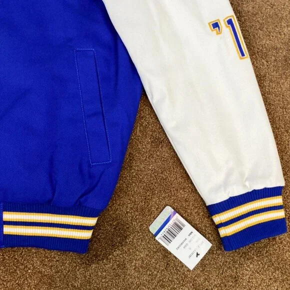 GOLDEN STATE WARRIORS 7 TIME NBA CHAMPIONSHIP JACKET IN STOCK S M L XL 2X